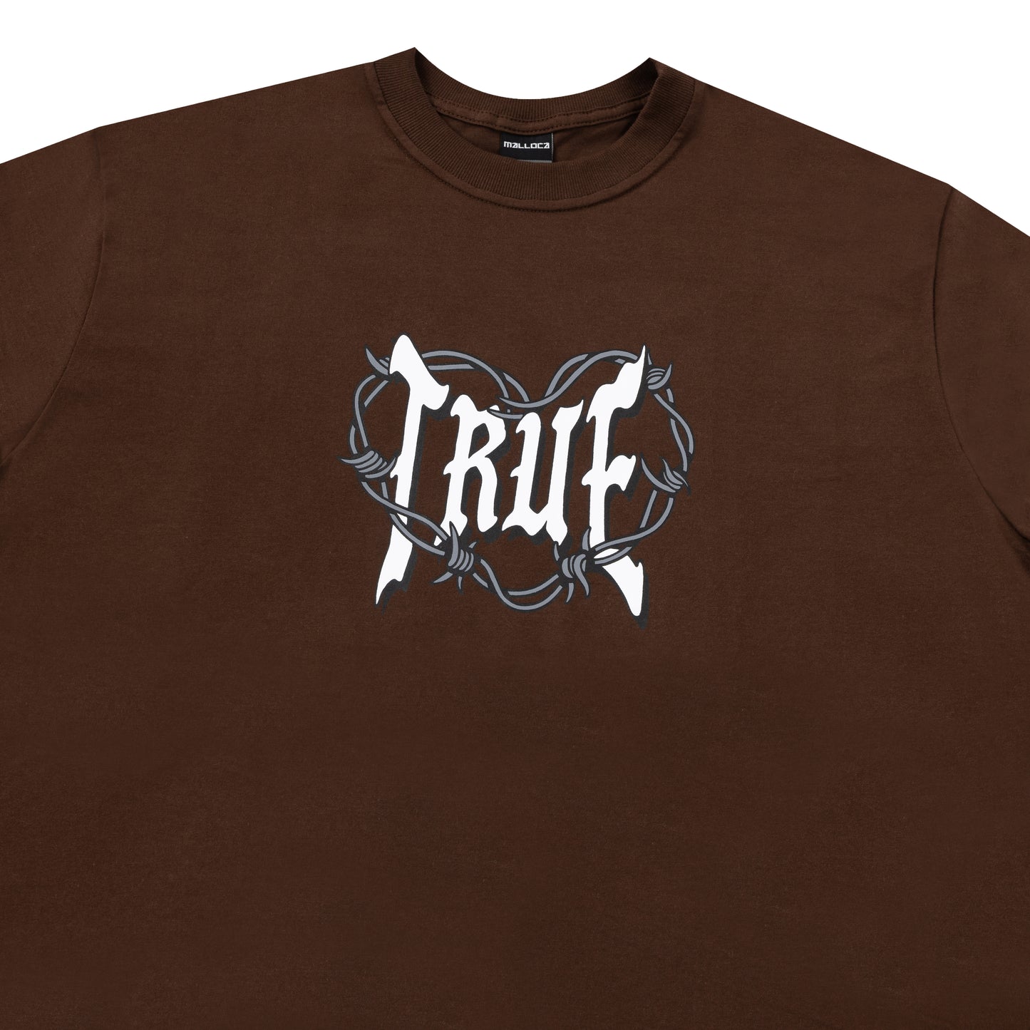 TEE TRUE "WIRE" MARROM