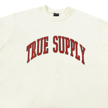 TEE TRUE "COLLEGE" OFF WHITE
