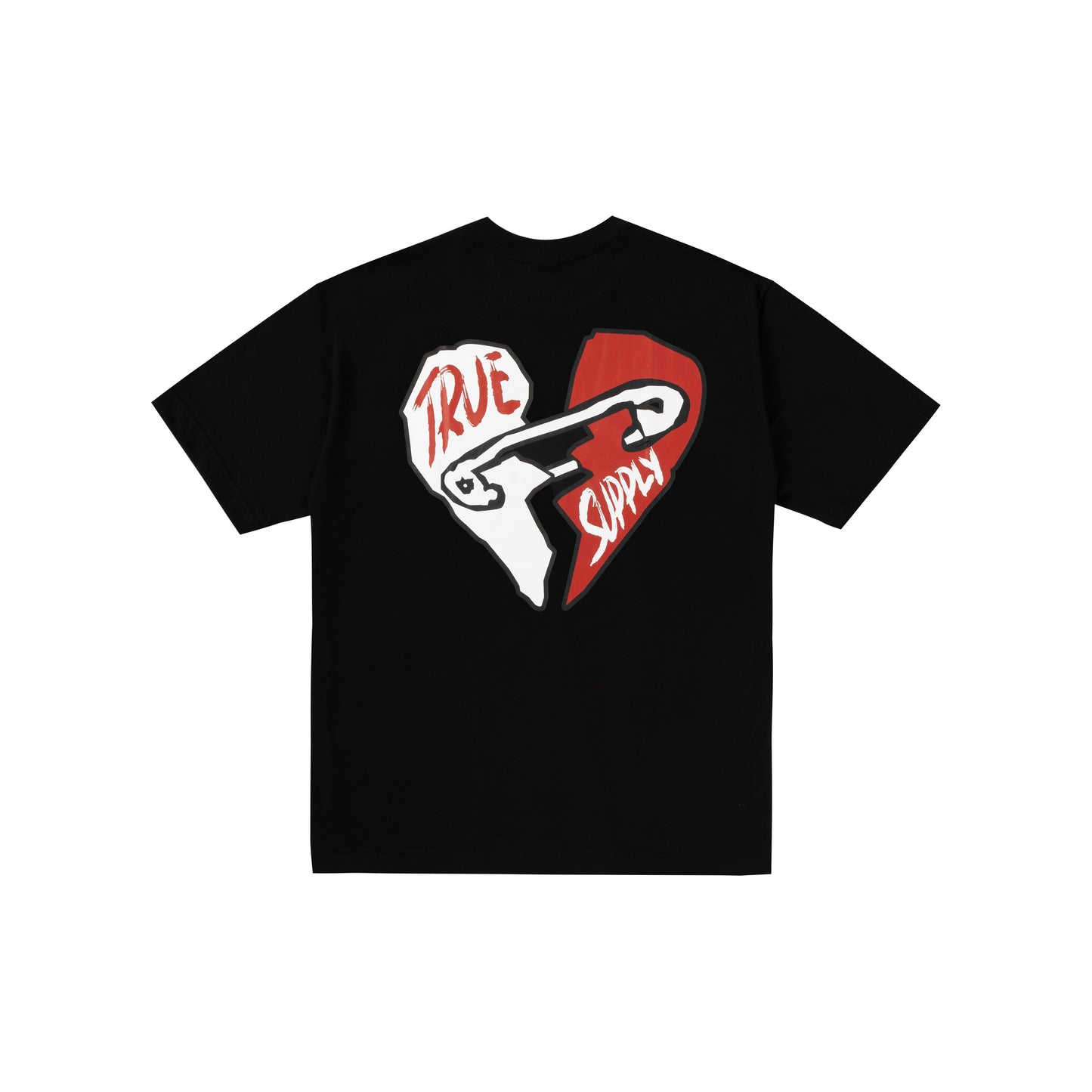 TEE TRUE "BROKEN" BLACK