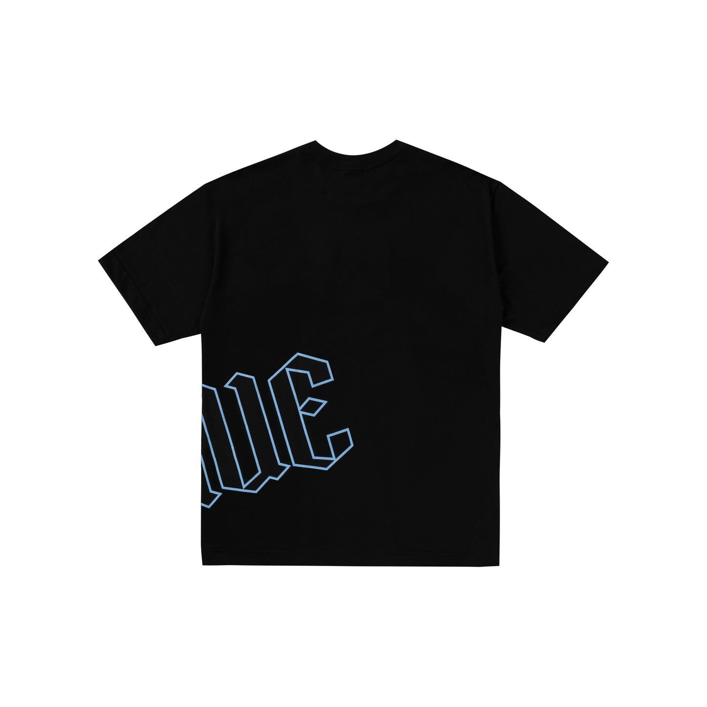 TEE TRUE "SIDE LINE" BLACK