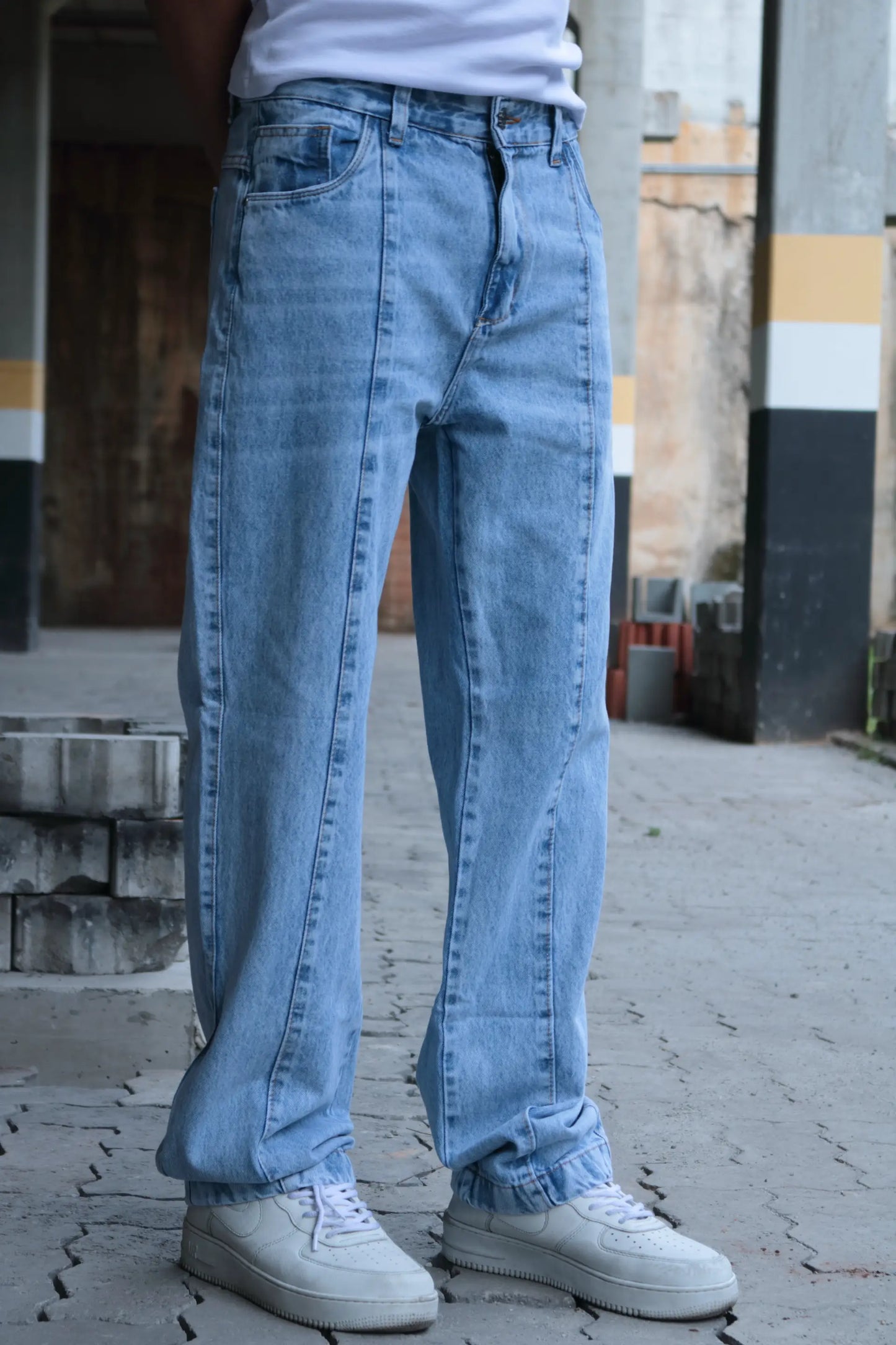 Calça Baggy Sewing Frontal