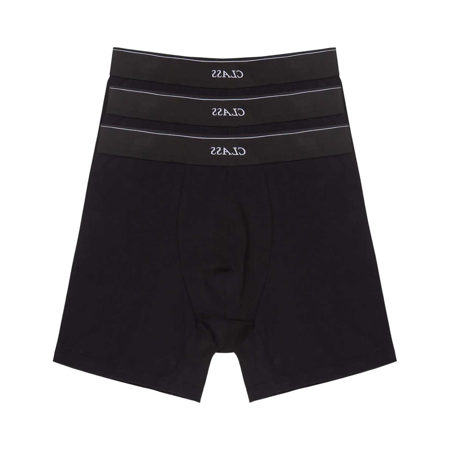 3 PACK BOXER "CLASS" BLACK