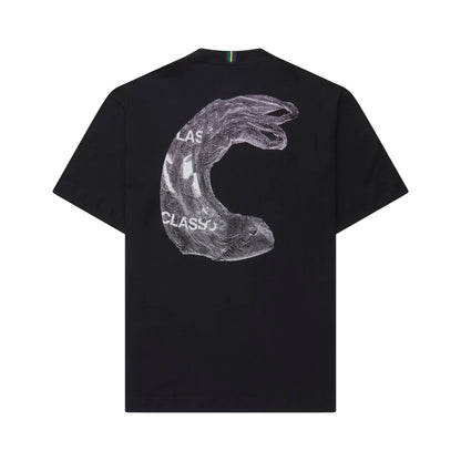 T-SHIRT "C PLASTIC" BLACK