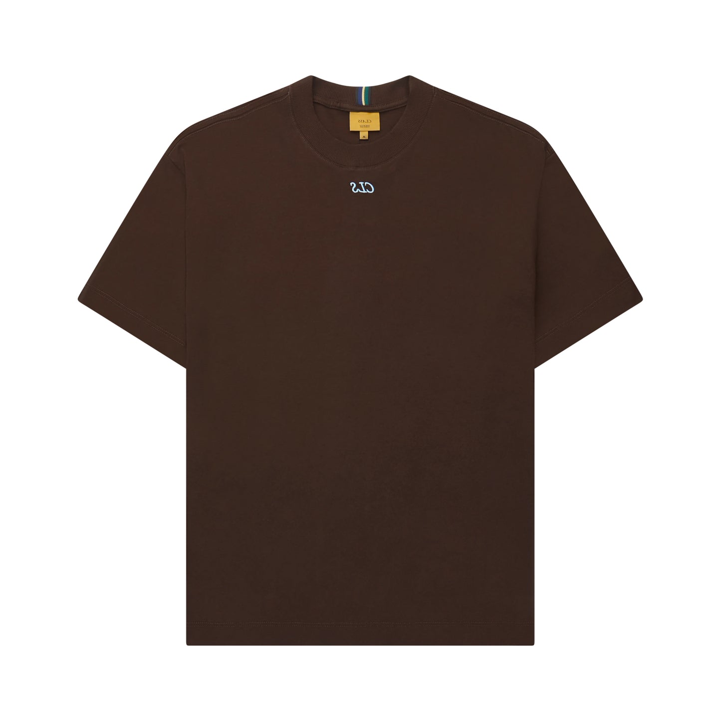 T-SHIRT "C PLASTIC" BROWN