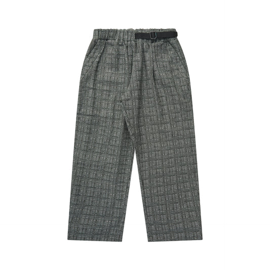 WORK PANTS "EXPANDED" PLAID GREEN