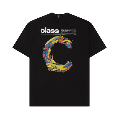 T-SHIRT CLASS "BIG C" BLACK