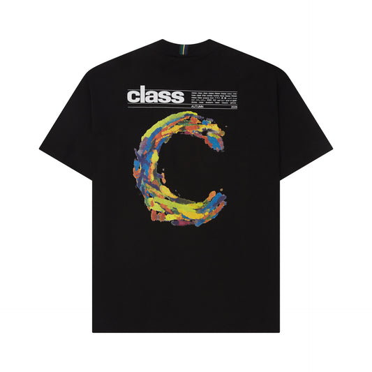 T-SHIRT CLASS "BIG C" BLACK