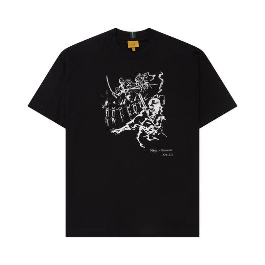 T-SHIRT CLASS "NINJA X SAMURAI" BLACK