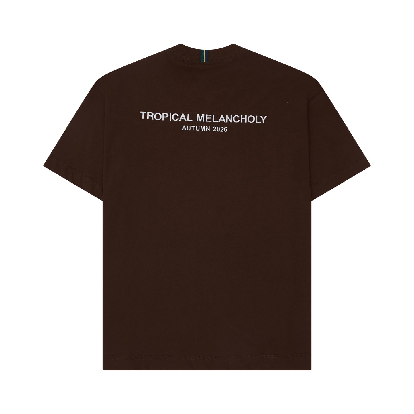 T-SHIRT CLASS "TROPICAL MELANCHOLY" BROWN
