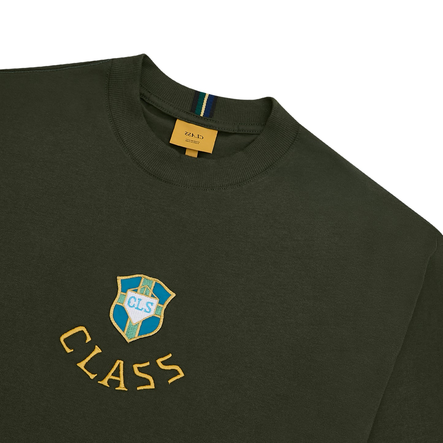 T-SHIRT CLASS "BRASIL" GREEN