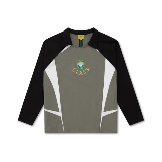 LONGSLEEVE JERSEY CLASS "BRASIL" GREEN / BLACK