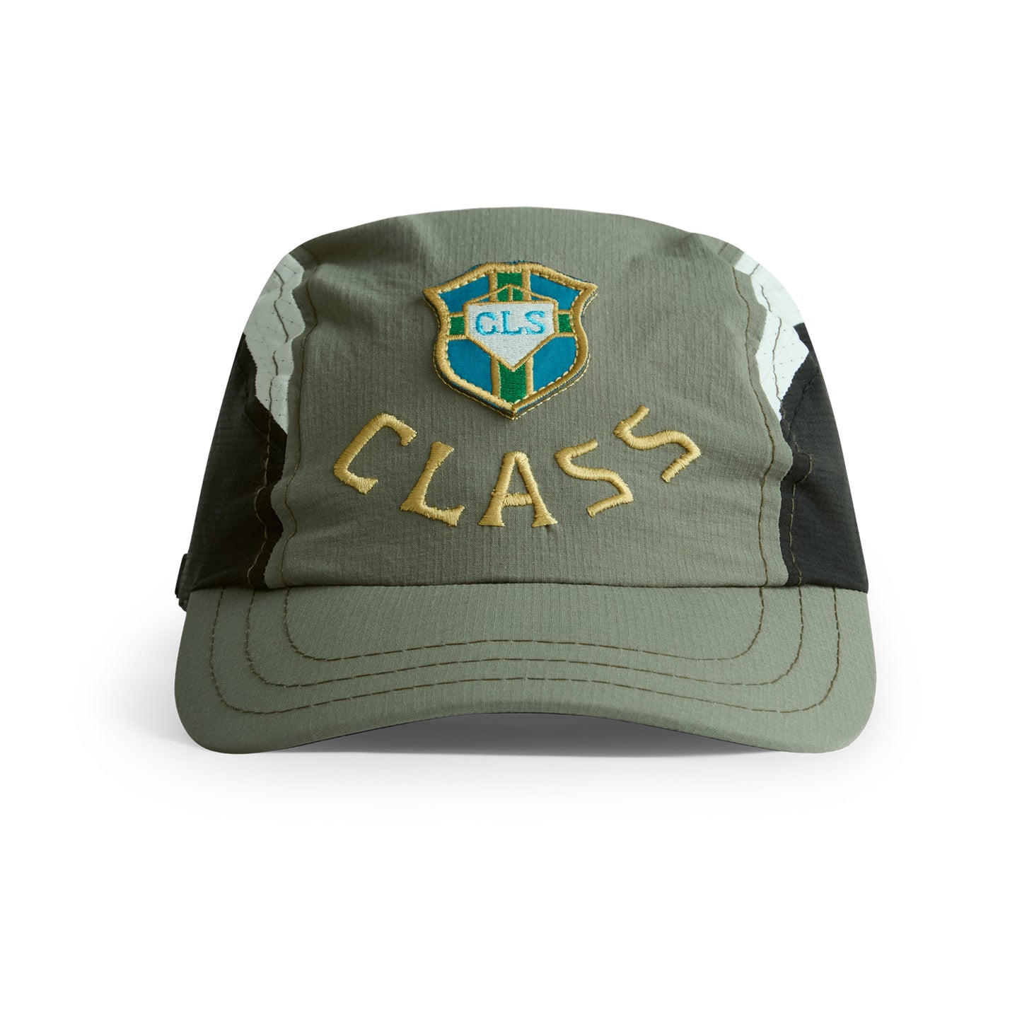 3 PANEL SPORT HAT CLASS "BRASIL" GREEN / BLACK