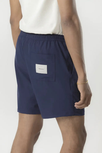 NYLON SHORTS THESAINT FLAG DARK BLUE