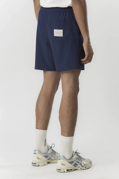 NYLON SHORTS THESAINT FLAG DARK BLUE