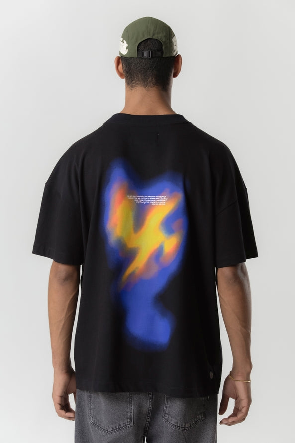 TSHIRT OVERSIZED PHOENIX HEAT  BLACK