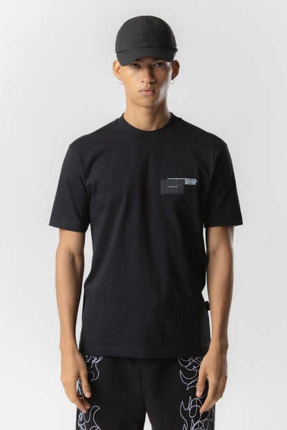 TSHIRT COMFORT FLAME  BLACK