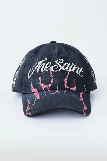 DAD HAT COBRA EM CHAMAS STONED BLACK