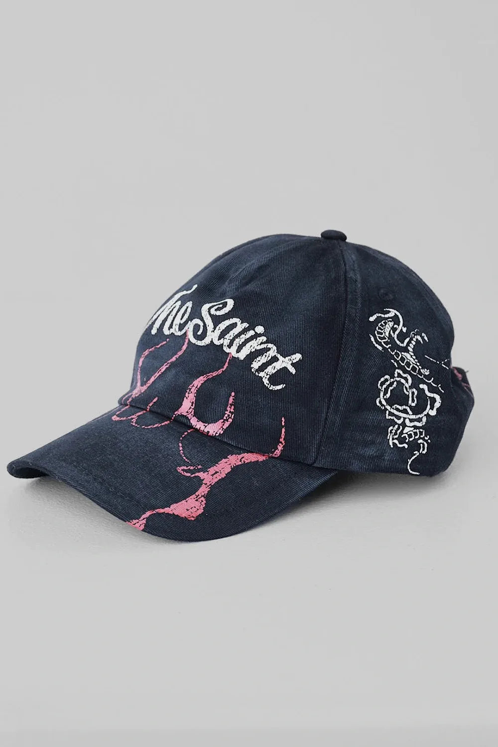 DAD HAT COBRA EM CHAMAS STONED BLACK