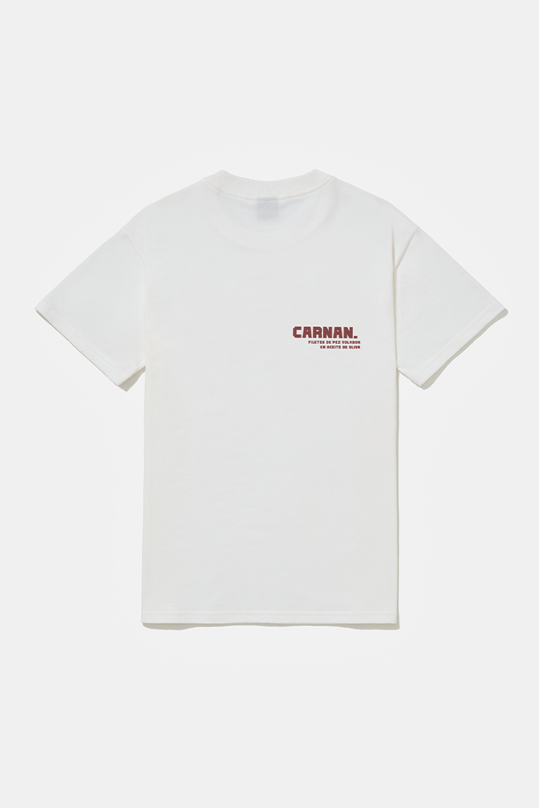 Sardine Classic Tshirt  Off  White