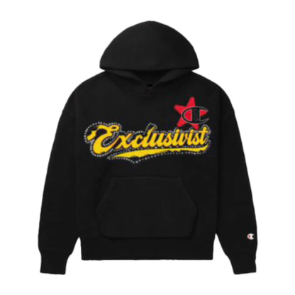 Hoodie Black "Exclusi Star"