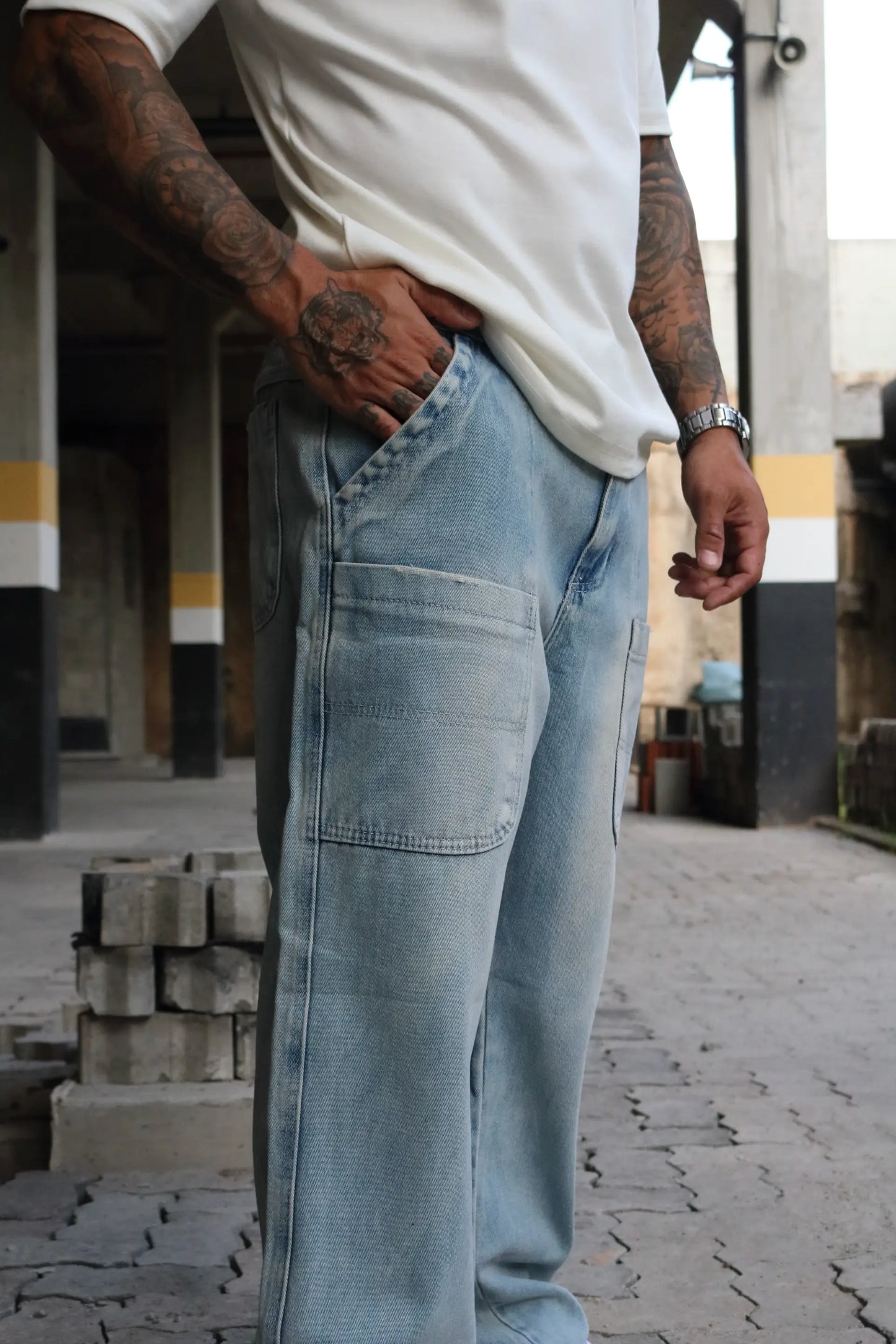 Calça Baggy Pocket Frontal