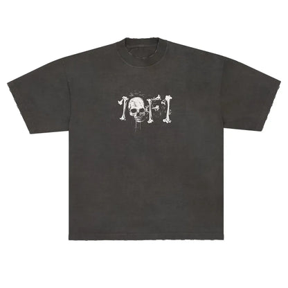 H1DDEN ANGELS STONED GREY TEE