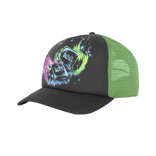 H1GH ROLLER PACK GREEN TRUCKER HAT