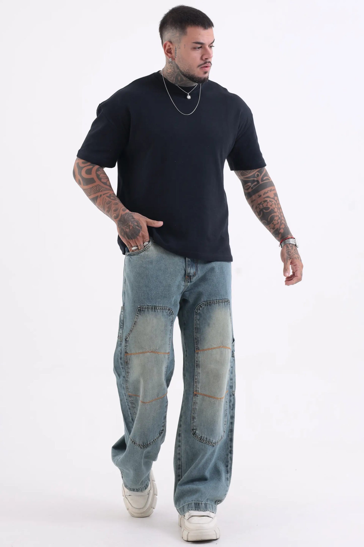 Calça Baggy Carpenter Denim
