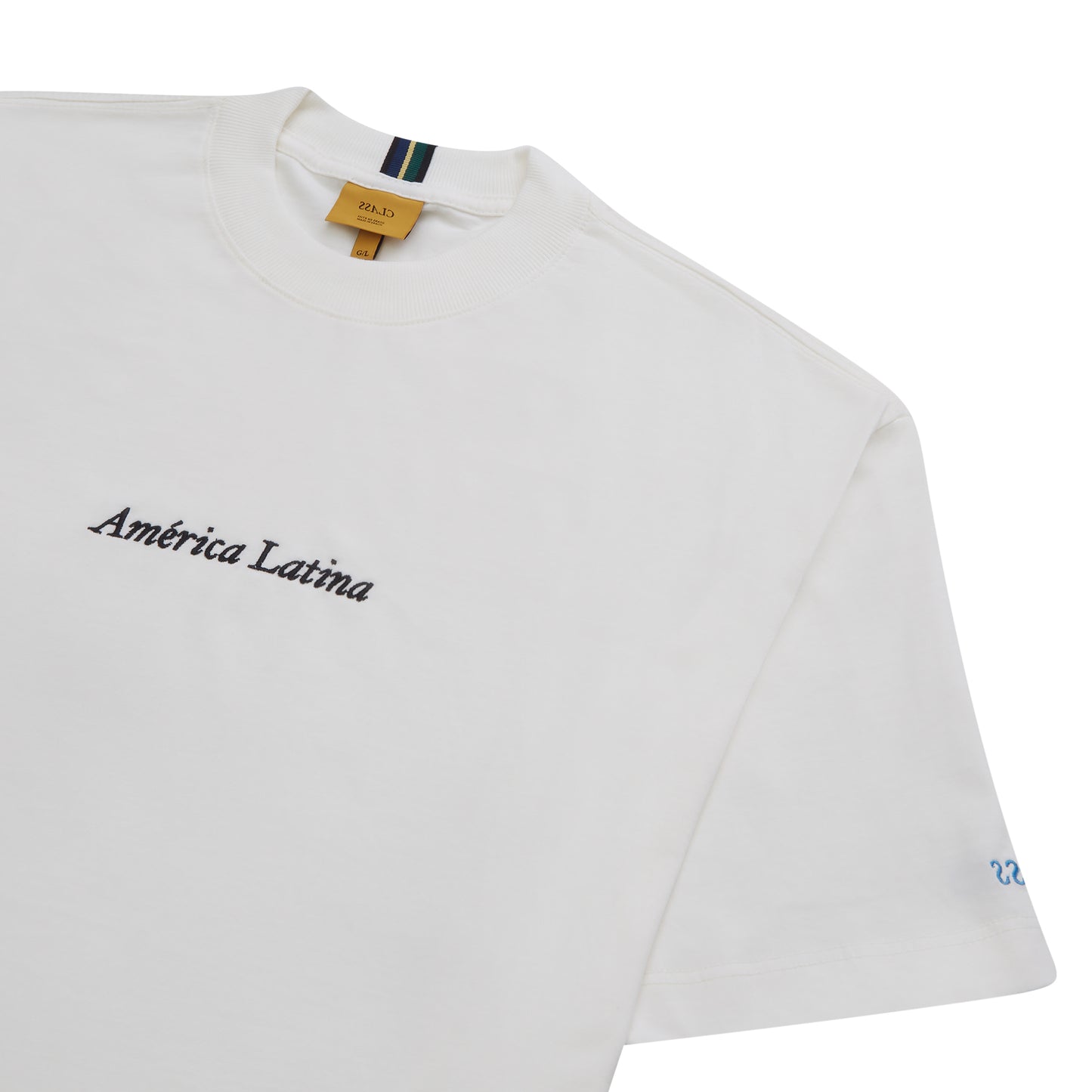 T-SHIRT CLASS "AMERICA LATINA" OFF-WHITE