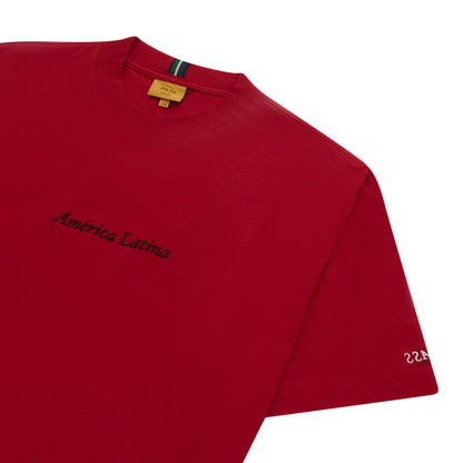 T-SHIRT CLASS "AMERICA LATINA" RED