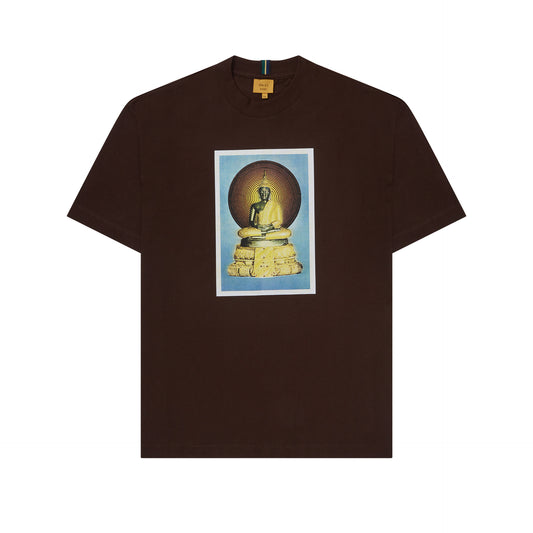 T-SHIRT CLASS "BUDDHA" BROWN