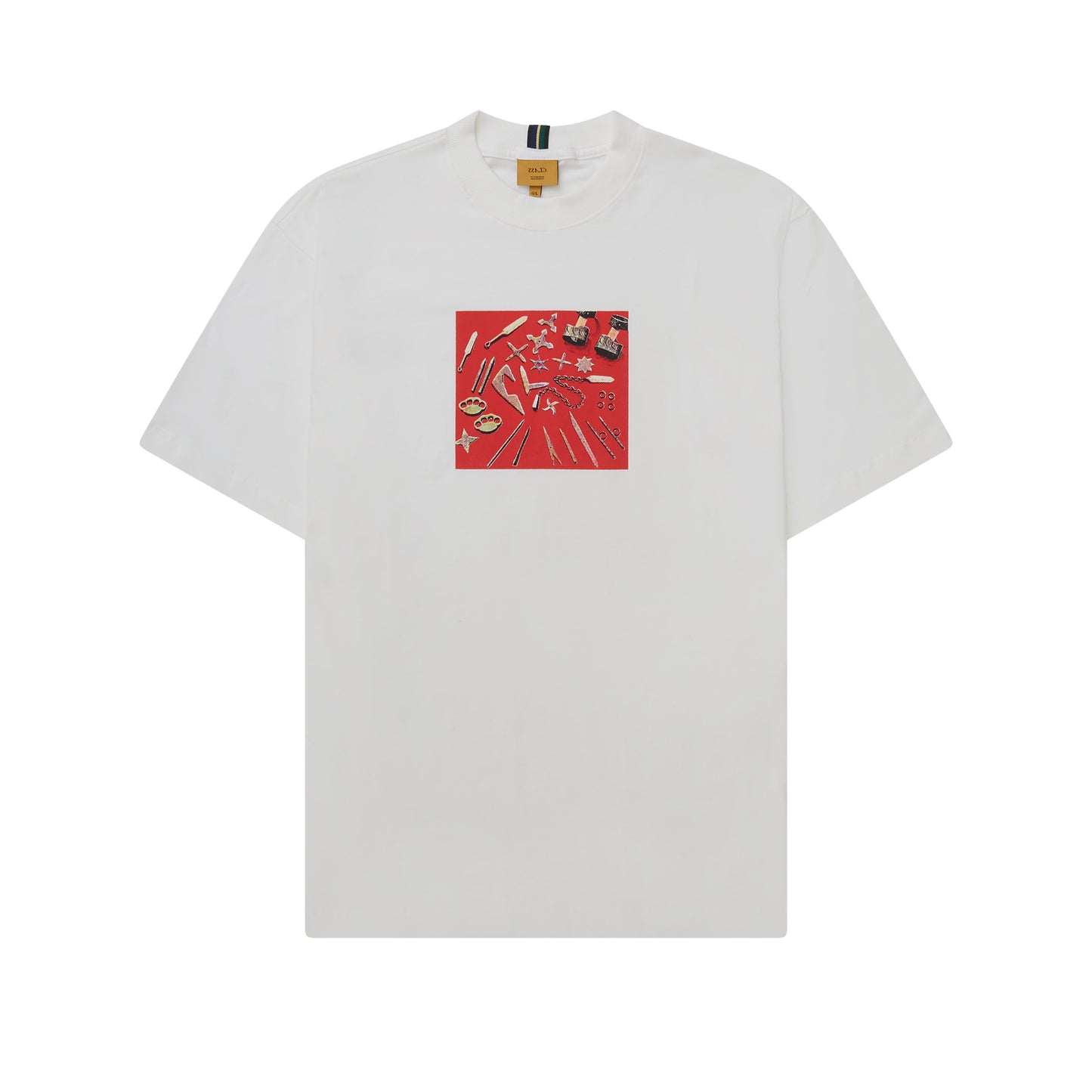 T-SHIRT CLASS "CLS WEAPONS" OFF-WHITE