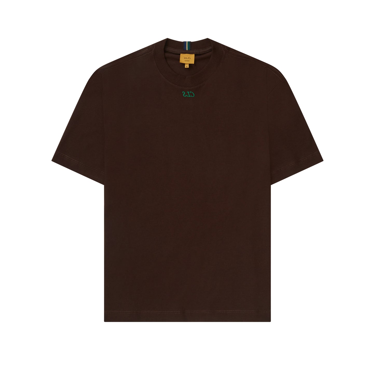 T-SHIRT CLASS "ECONOMIA CIRCULAR" BROWN