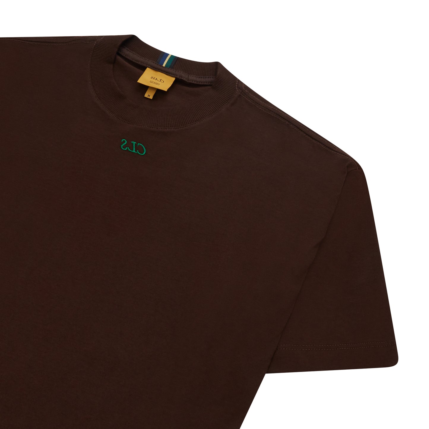 T-SHIRT CLASS "ECONOMIA CIRCULAR" BROWN