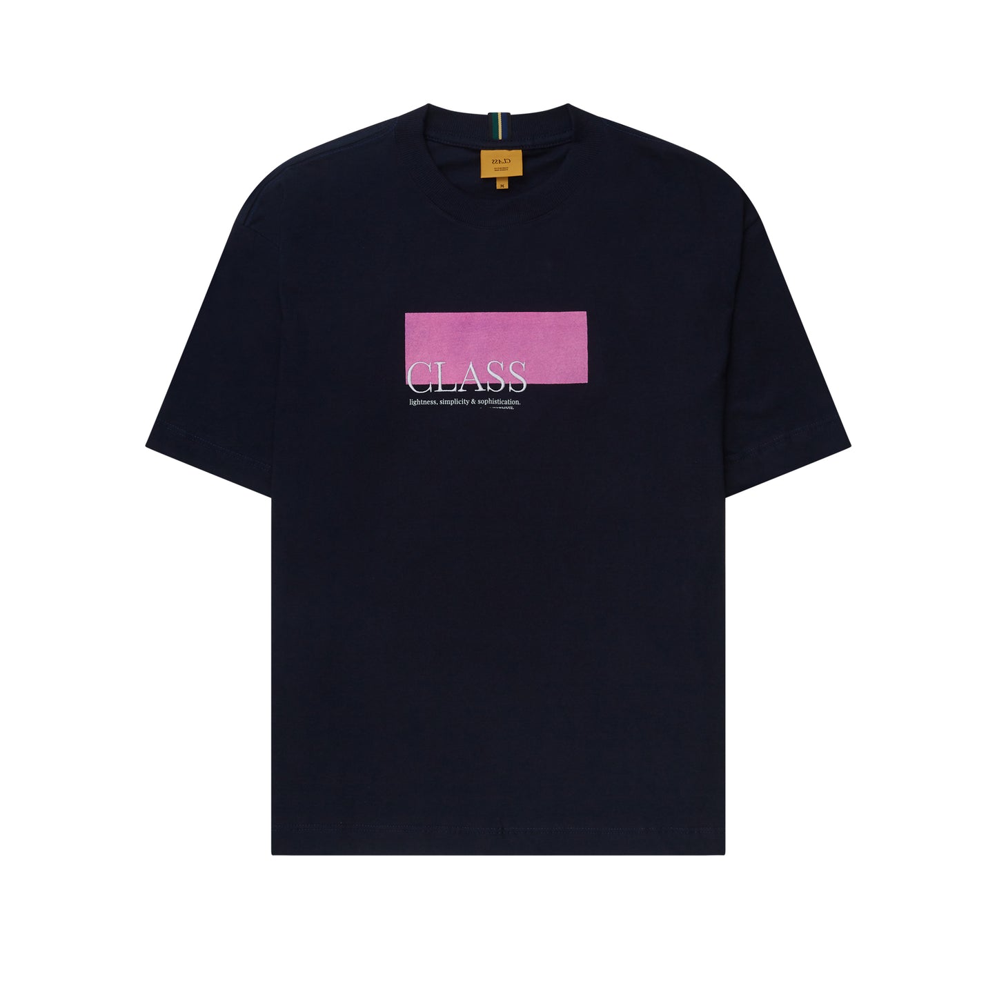 T-SHIRT CLASS "SOPHISTICATION" NAVY