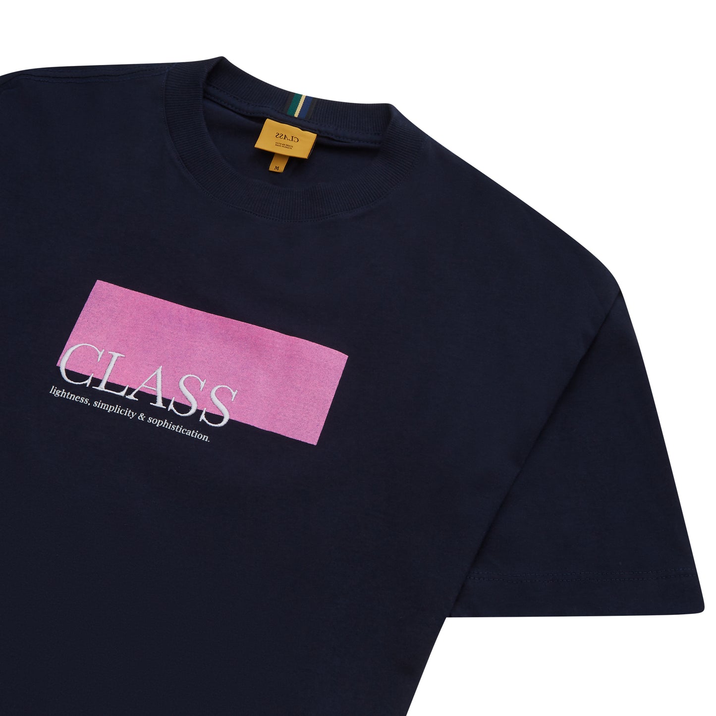 T-SHIRT CLASS "SOPHISTICATION" NAVY