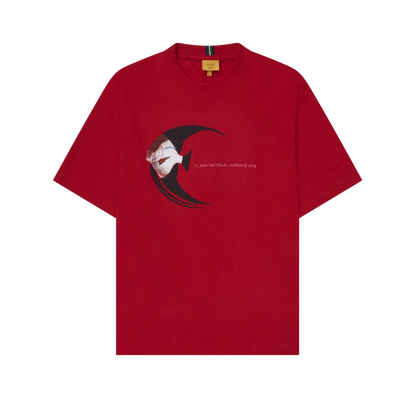 T-SHIRT CLASS "C-FISH" RED