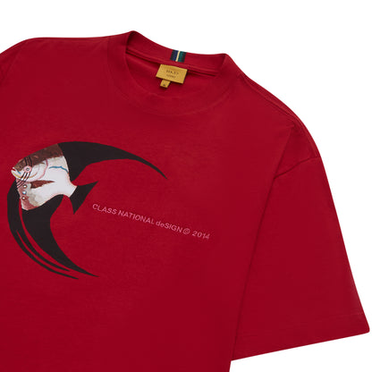 T-SHIRT CLASS "C-FISH" RED