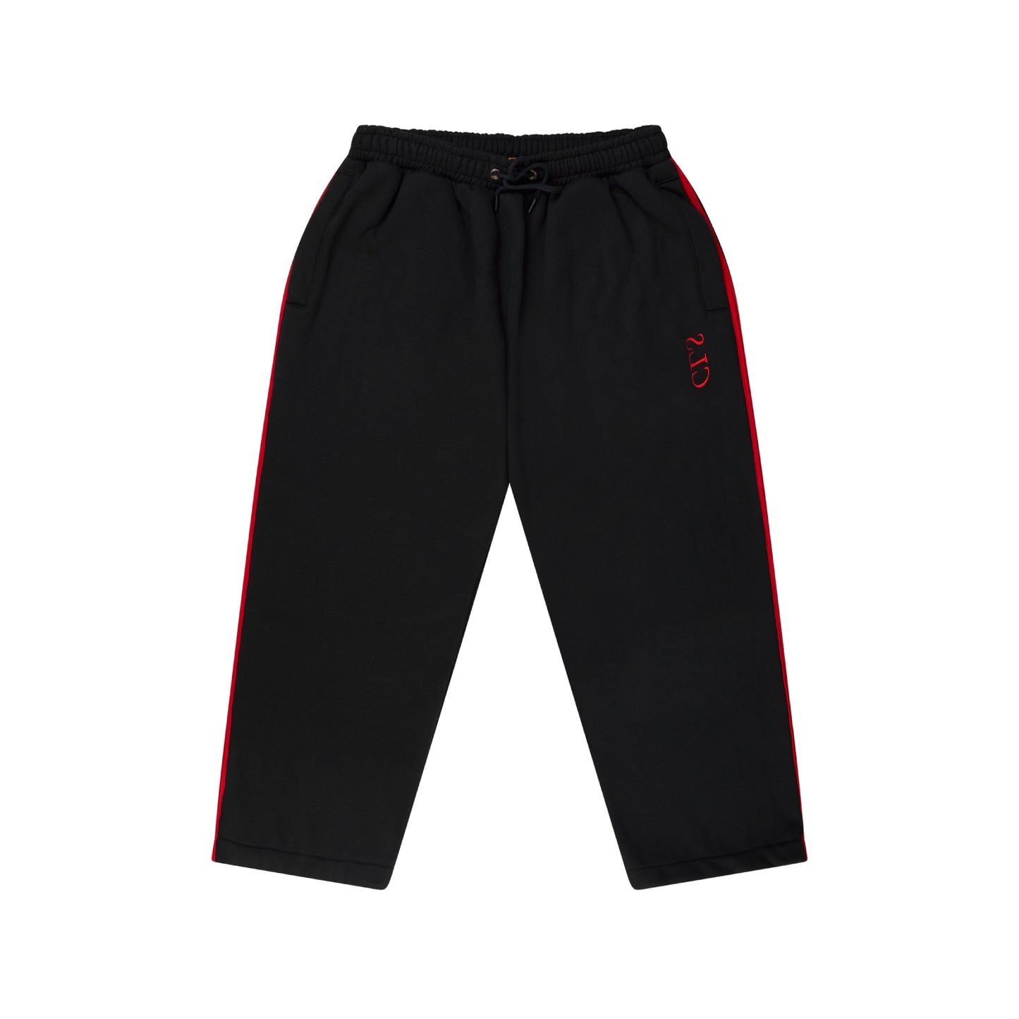 SWEATPANTS CLASS "PALADIO" BLACK & RED