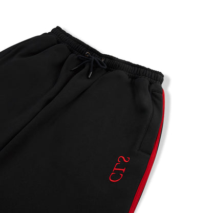 SWEATPANTS CLASS "PALADIO" BLACK & RED