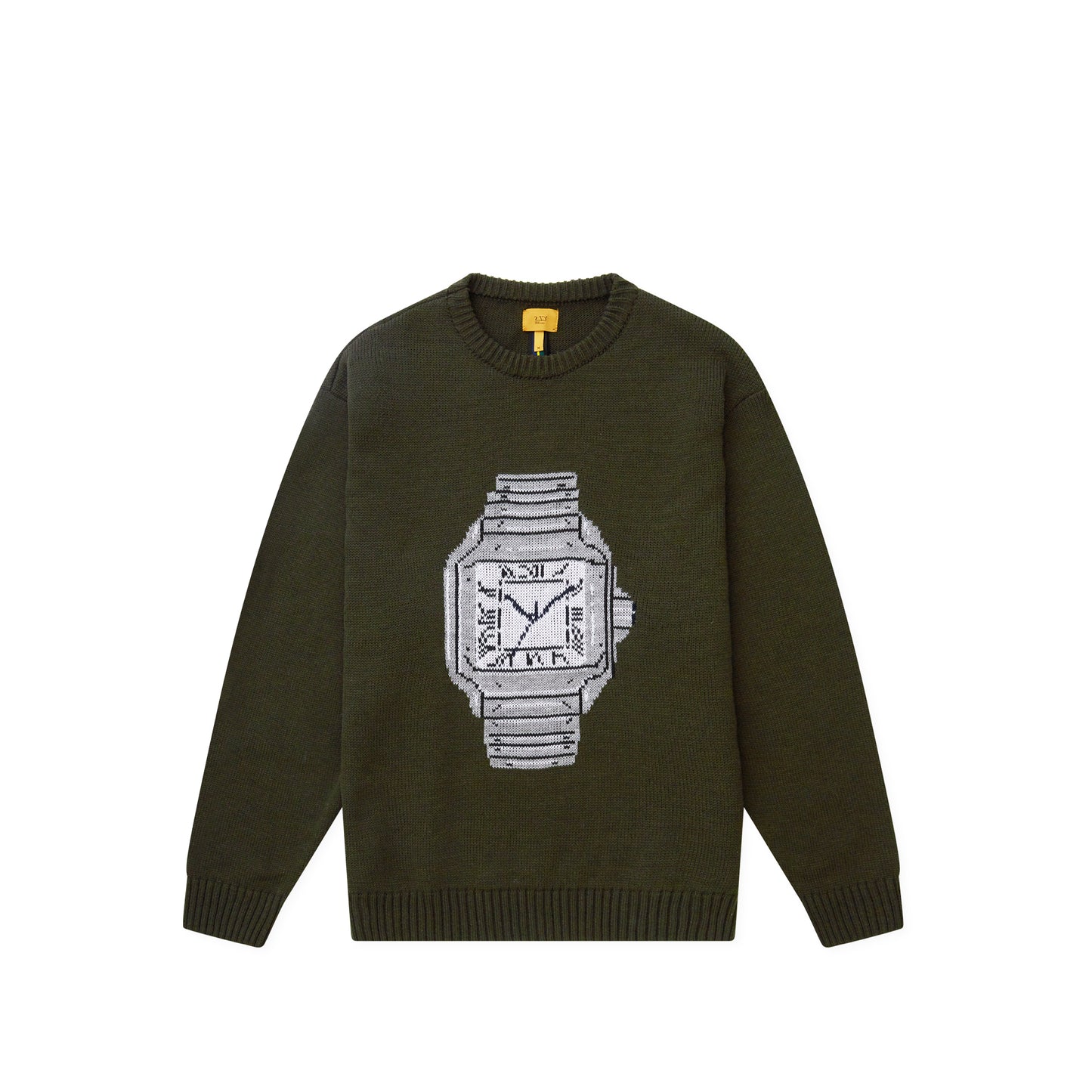 SWEATER JACQUARD CLASS "CLSANTOS" GREEN