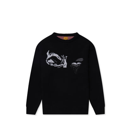 SWEATER JACQUARD CLASS "NINJA STEALTH" BLACK