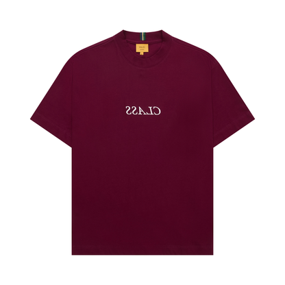TSHIRT CLASS INVERSO BURGUNDY
