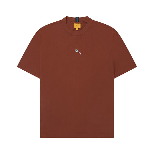 TSHIRT CLASS PIPA BROWN