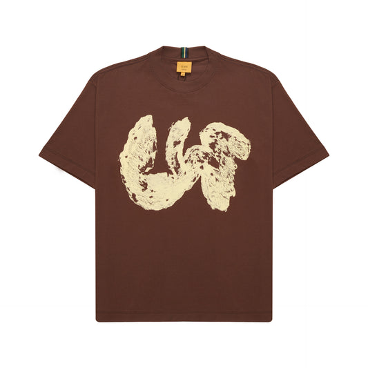 TSHIRT CLASS CLS BRUSH STROKES BROWN