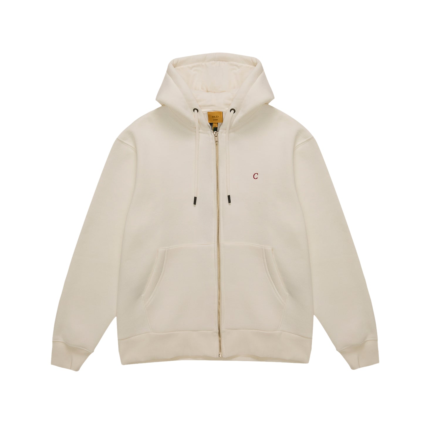 HOODIE ZIPPER CLASS C OFFWHITE