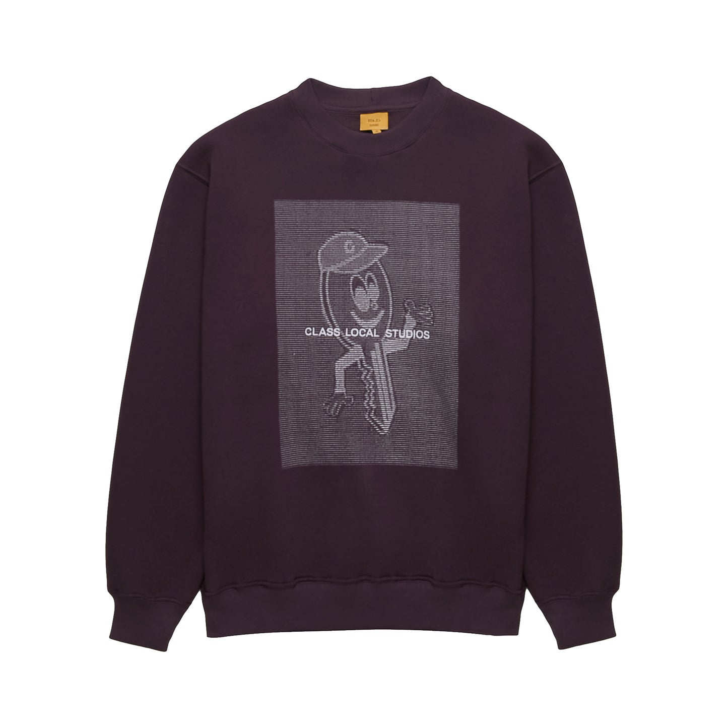 CREWNECK CHAVE LOCAL STUDIOS PURPLE