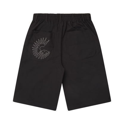 WIDE WORKER SHORTS CLASS C ENGRENAGEM BLACK