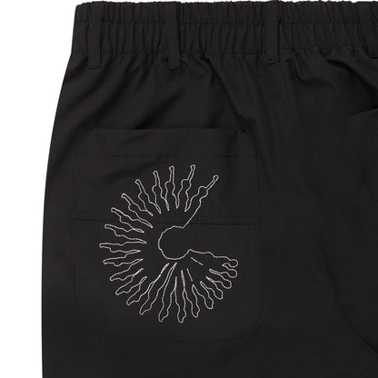 WIDE WORKER SHORTS CLASS C ENGRENAGEM BLACK