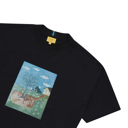 T-SHIRT CLASS "PEACE" BLACK